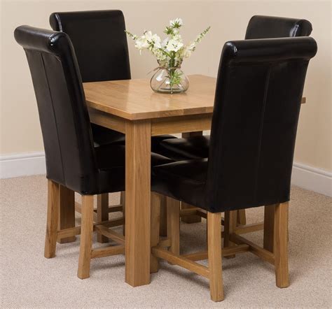 black leather chairs  dining table allyw getintoit