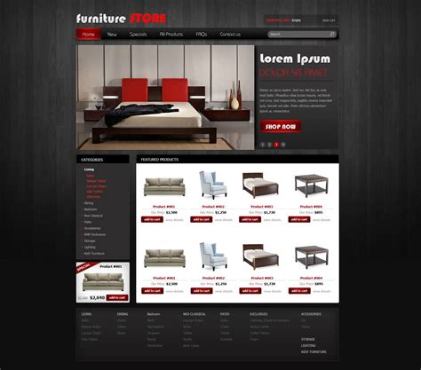 store template  ecommerce website templates phpjabbers