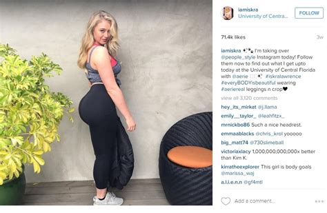 Slideshow Wow Wednesday Iskra Lawrence