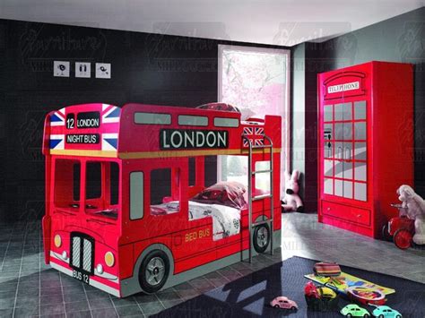 The Open Top Double Decker London Bus Bunk Bed This
