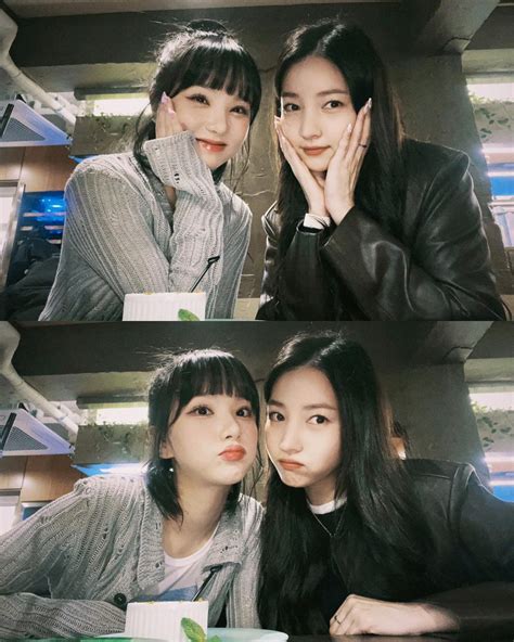 gfsquad on twitter [pic] 230220 sowon onedayxne post with eunha 🦊