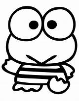 Coloring Pages Keroppi Printable Popular sketch template