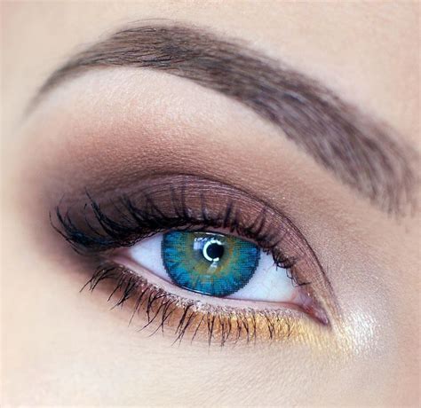 Freshlook Colorblends Turquoise Cosmetic Contact Lenses Transform Your