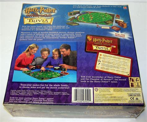 harry potter and the chamber of secrets trivia game 2002