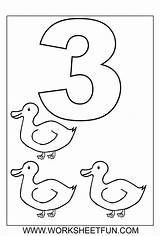 Coloring Number Preschool Worksheets Printable Pages Kindergarten Worksheetfun Kaynak sketch template