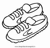 Zapato Scarpe Sportschuhe Malvorlage Scarpa Vestiti Facil Malvorlagen Misti Yeezy Colorea Diverse Colorare Condividi Clipartmag Naik sketch template