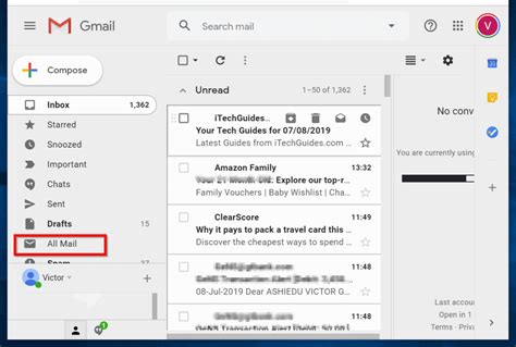 gmail emails     mail folder    inbox