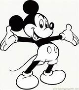 Mickey Coloring Pages sketch template