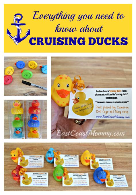 cruising ducks  printable duck tags
