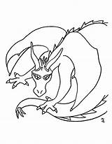 Dragon Coloring Pages Printable Scary Kids Realistic Printablee sketch template