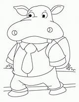 Nilpferd Hippo Hippopotame Kolorowanki Hipopotam Student Druku Kolorowanka Drukuj sketch template