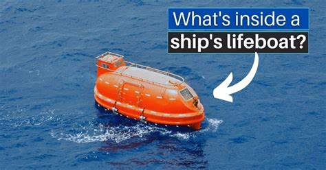 video whats   ships lifeboat