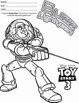 Coloring Buzz Lightyear Pages Zurg Toy Story Print Laser Kids Popular Coloringtop sketch template