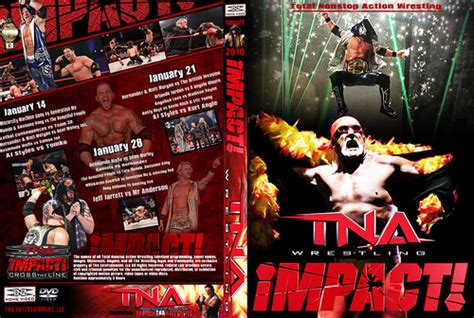 tna impact  january dvd cover unofficial tna dvd cover flickr