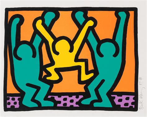 keith haring   pop shop   plate christies