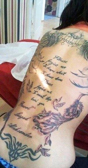 polish pimps tattoo names emblazoned on prostitutes bodies