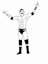Randy Orton Clipartmag Loudlyeccentric Wrestler sketch template