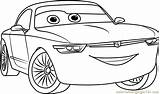 Cars Coloring Sterling Pages Coloringpages101 Color sketch template