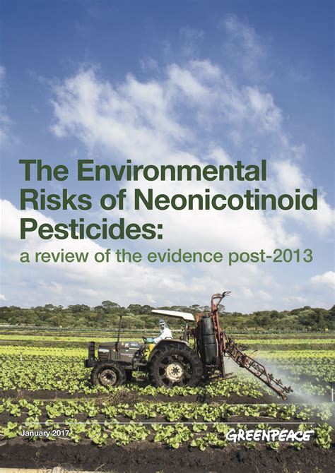 environmental risks  neonicotinoid pesticides greenpeace international