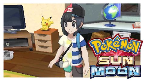 Pokémon Sun And Moon New Playable Character Footage Youtube