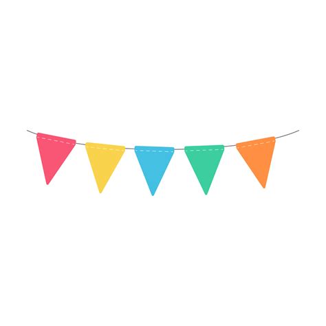 party bunting flags colorful flags  hang  celebration parties