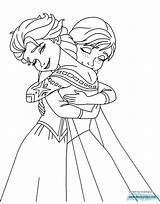 Elsa Anna Frozen Coloring Kids Pages Sheets Disney Fever Drawing Color Colouring Hugging Printable Disneyclips Book Gif Princess Print Children sketch template