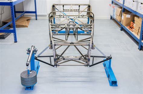 caterham cars demonstrates  chassis design  cut weight  percent