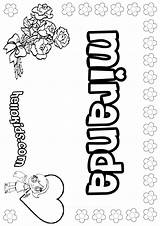 Coloring Pages Name Miranda Sings Brianna Template Popular sketch template