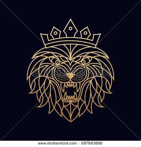 king lion head  art illustration illustration art  art king lion