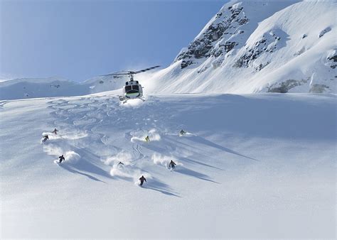 heli skiing destination   continents
