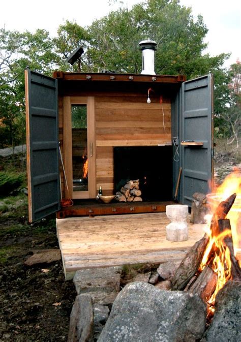 inexpensive diy sauna  wood burning hot tub design ideas