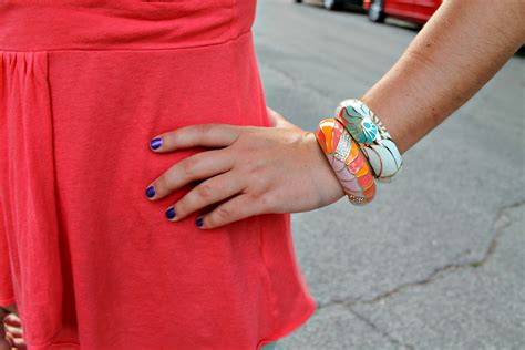 mint coral bows sequins