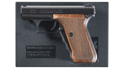 heckler koch p  pistol  case  accessories