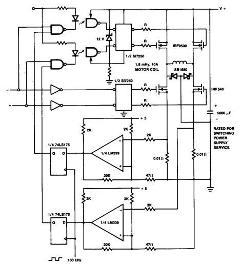 current limiting coil driver circuit diagram electronic circuit diagrams schematics