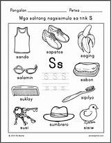 Titik Mga Worksheets Filipino Alpabetong Samutsamot Samut sketch template