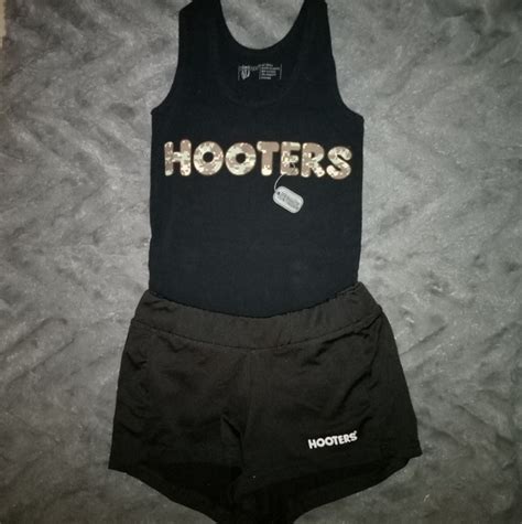 Hooters Tops Hooters Camo Uniform Set Tankshorts Xss Poshmark