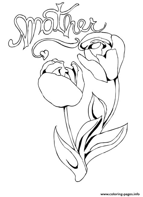 mothers day roses roses coloring pages printable