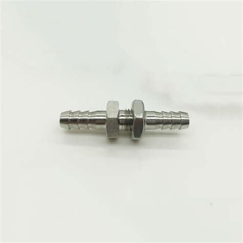buy 304 stainless steel 6mm hose barb bulkhead barbed