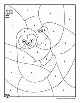 Preschool Coloring Pages Woo Promising Jr Animal Number Color Kids Pretty Birijus 1024 Published sketch template