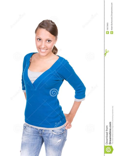 Casual Teen Stock Image Image Of Cool People Beauty