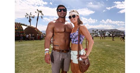 a pair posed at coachella in 2014 feel the music festival love with these cute couples