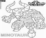 Invizimals Lost Minotaur Tribes Coloring Pages Kleurplaten sketch template