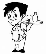 Waiter Clipart Drawing Clip Cliparts Hospitality Coffee Waitress Evening Friday Getdrawings Clipartbest Rush Dinner Restaurant Hospital Dude Library Especially Forget sketch template