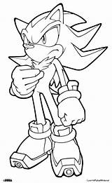 Sonic Hedgehog Colouring Ausmalbilder Ausmalen Malvorlagen Zeichnen Colorier Shadows Shodow Starklx Depp sketch template