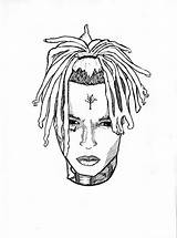 Xxxtentacion Coloring Pages Sheets Template Sketch sketch template