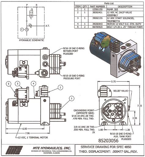 pix  hydraulic pump diagram