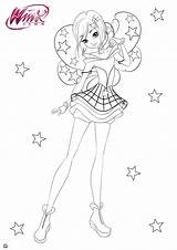Winx Cosmix Tecna Youloveit Transformation Colouring sketch template