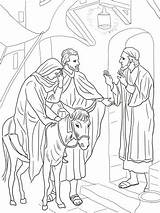 Nativity Josef Giuseppe Geburt Jozef Jakob Supercoloring Gesu Posto Jezus Sohn Religion Naast Jesu Plaats Herberg Cè sketch template