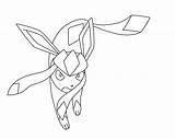 Glaceon Lineart Scraps Lullaby sketch template