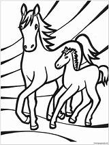 Horse Lovely Pages Coloring Coloringpagesonly sketch template